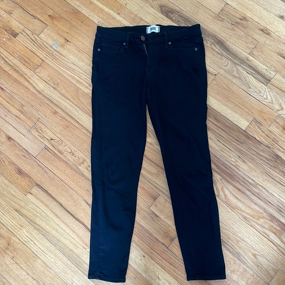 PAIGE Verdugo Skinny Crop Jeans